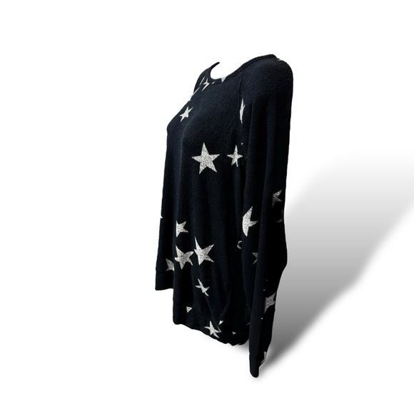 Buffalo‎ David Bitton Raglan Star Sweater - Black - Women's / Juniors' - Size M - Picture 4 of 9